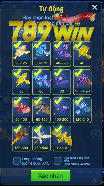 Các Loại Cá Trong Dragon Fortune
