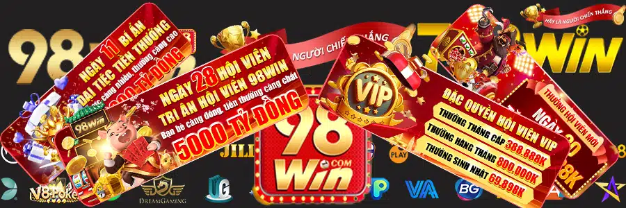 98Win Khuyến Mãi Khủng Nhất Thị Trường